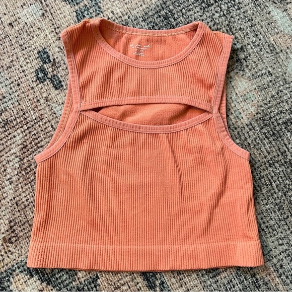 Out From Under Coral Tank Top Cut Out Bra Top sz XS - Picture 1 of 3